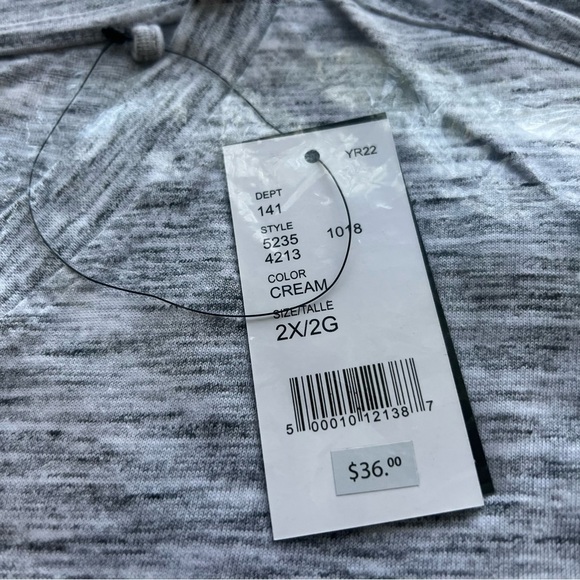 Britches, Men’s Ultimate Space-Dye-V-Neck Tee. Size: 2X. NWT - Picture 4 of 10